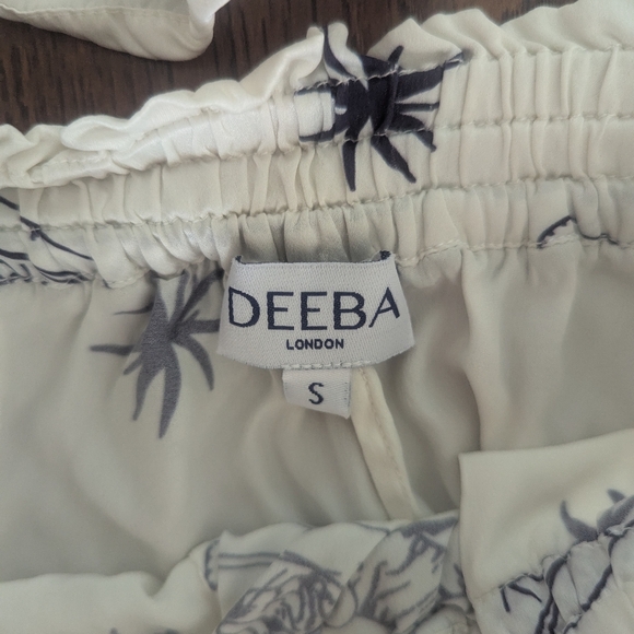 DEEBA London Silk Pajama Set Size Small - Picture 7 of 9